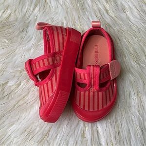 Mini Melissa Girls Red Shoes